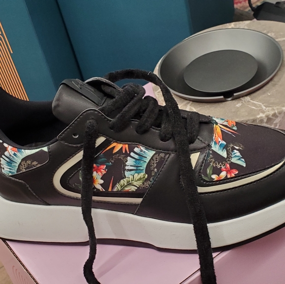 Giuseppe Zanotti Ferox floral design sneakers